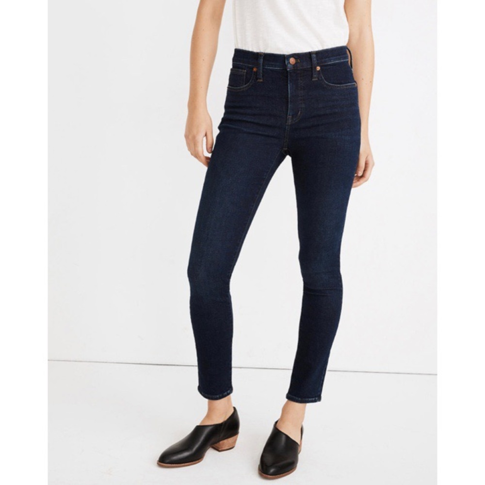 Madewell 9” Mid-Rise Skinny Jeans in Orland Wash: TENCEL Denim Edition